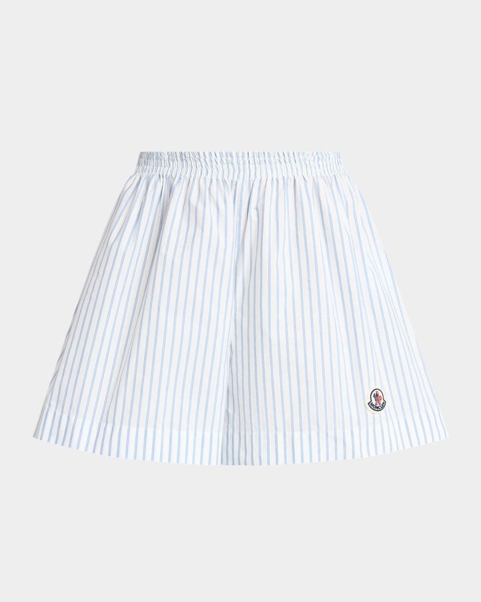 Stripe Pull-On Boxer Shorts
